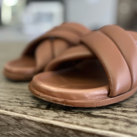 ANINE BING Lizzie Slides Cognac Size 41 see pics - Picture 15 of 17